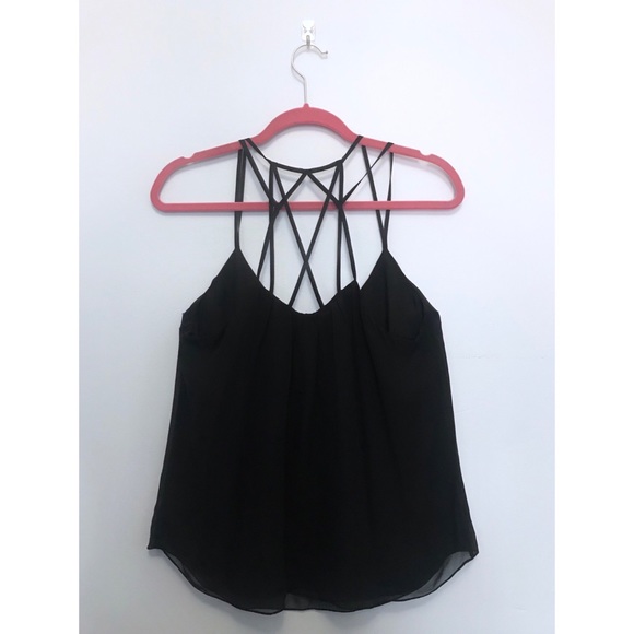Rebecca Taylor | Black Lattice Cami - Picture 2 of 6
